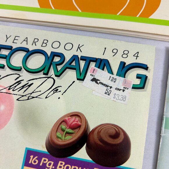 Vintage Lot Wilton Cake Decorating Method Course Yearbook Candy Making Booklet - Picture 2 of 13